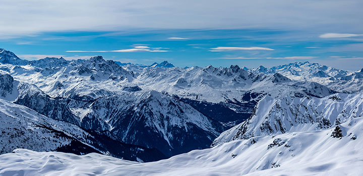 destinos de férias na neve