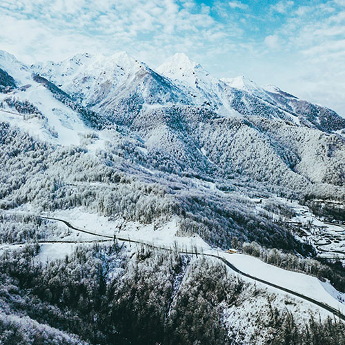 destinos de férias na neve