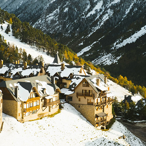 destinos de férias na neve