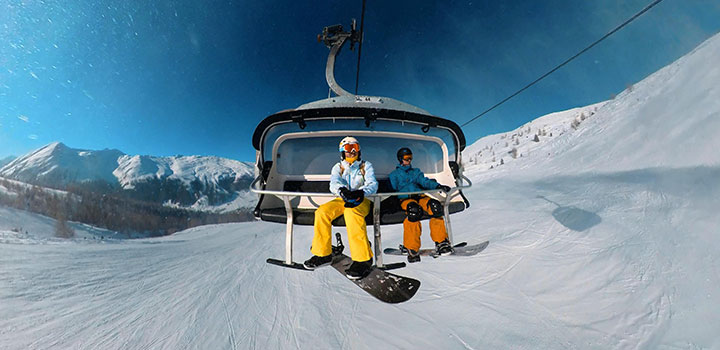 destinos de férias na neve