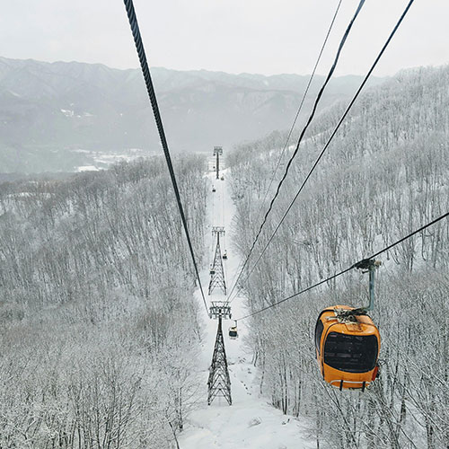 destinos de férias na neve