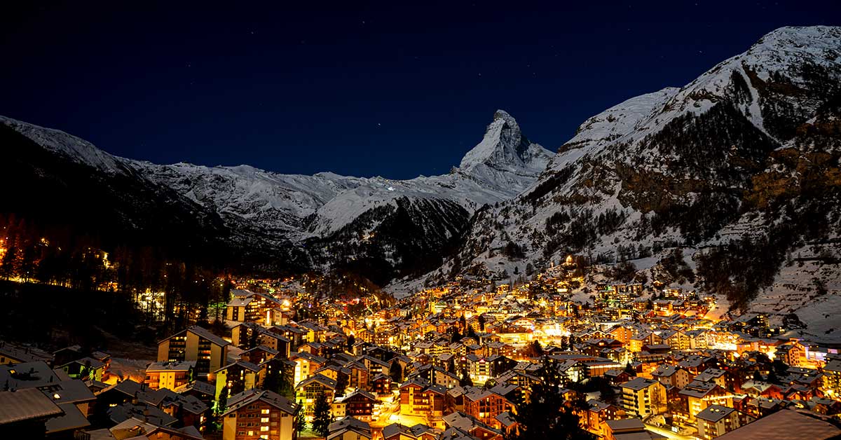 Zermatt Matterhorn Suíça neve inverno