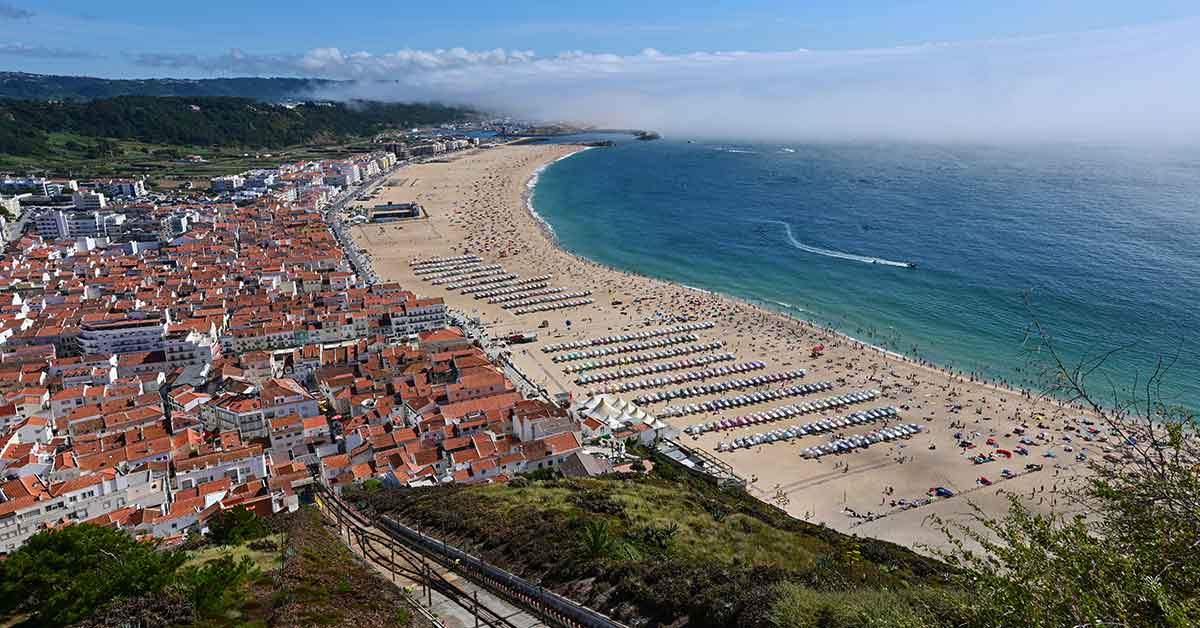 Nazaré destino de férias em Portugal