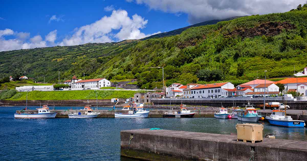 Ilha do Pico Açores destino de férias em Portugal