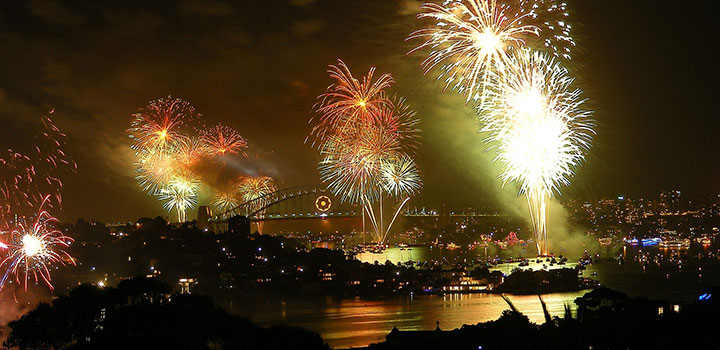 destinos para a passagem de ano sydney