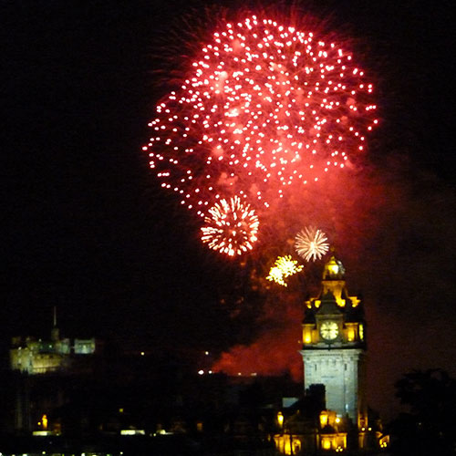 destinos para a passagem de ano Edimburgo