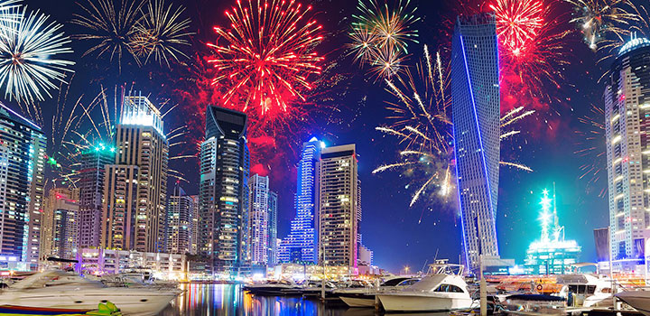 destinos para a passagem de ano Dubai