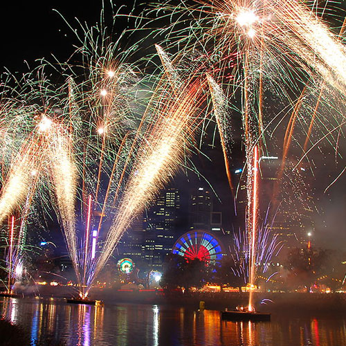 destinos para a passagem de ano Melbourne
