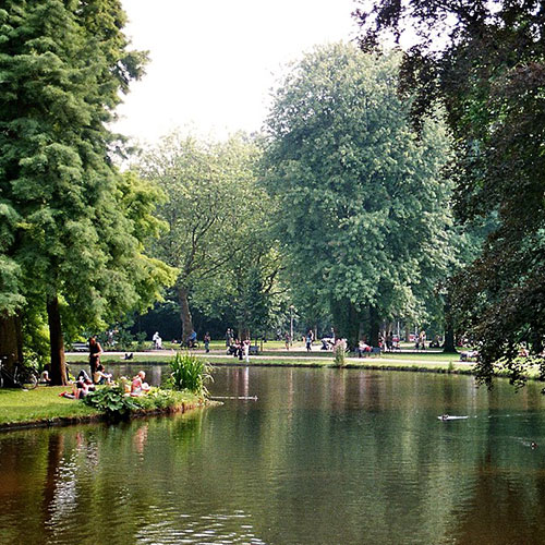 Parque Vondelpark, destinos românticos na europa