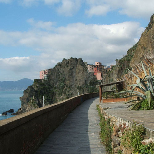 Cinque Terre Via dell'Amore, destinos românticos na europa