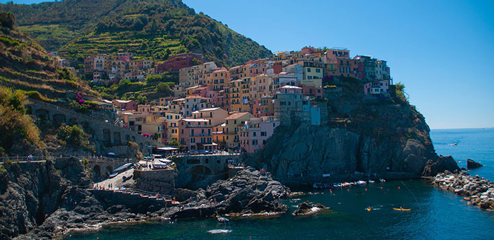 Cinque Terre, destinos românticos na europa