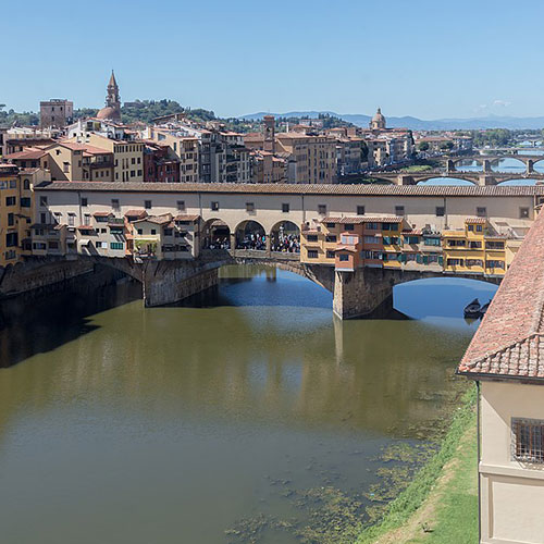 Rio Arno, destinos românticos na europa