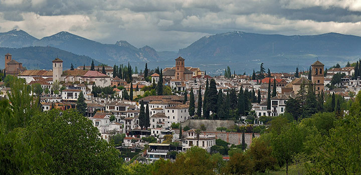 Granada, destinos românticos na europa