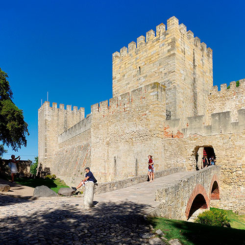 Castelo de São Jorge, destinos românticos na europa