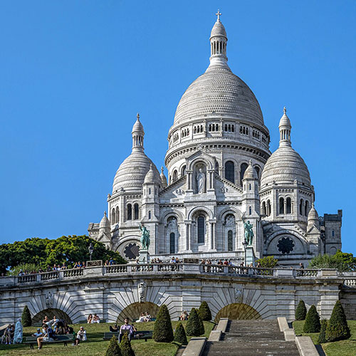 Montmartre, destino românticos na europa