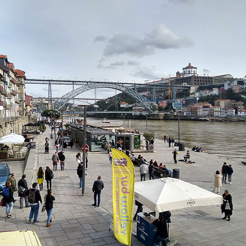 Porto Ponte Dom Luís I, destinos românticos na europa