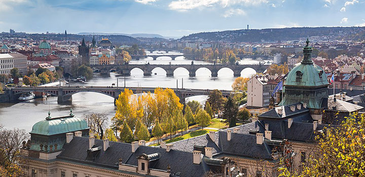 Praga, destinos românticos na europa