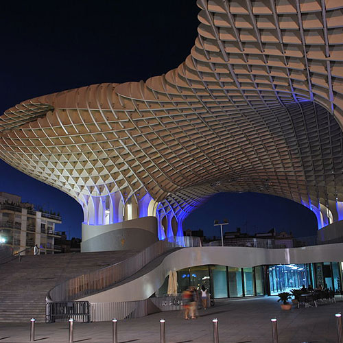 Metropo Parasol, destinos românticos na europa