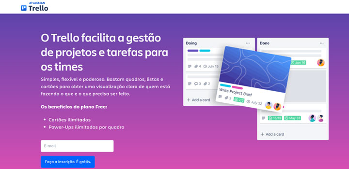 Ferramentas de produtividade gratuitas