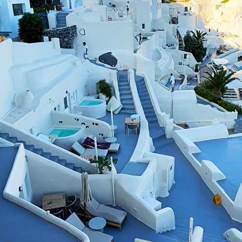 Melhores Hotéis de Luxo em Santorini