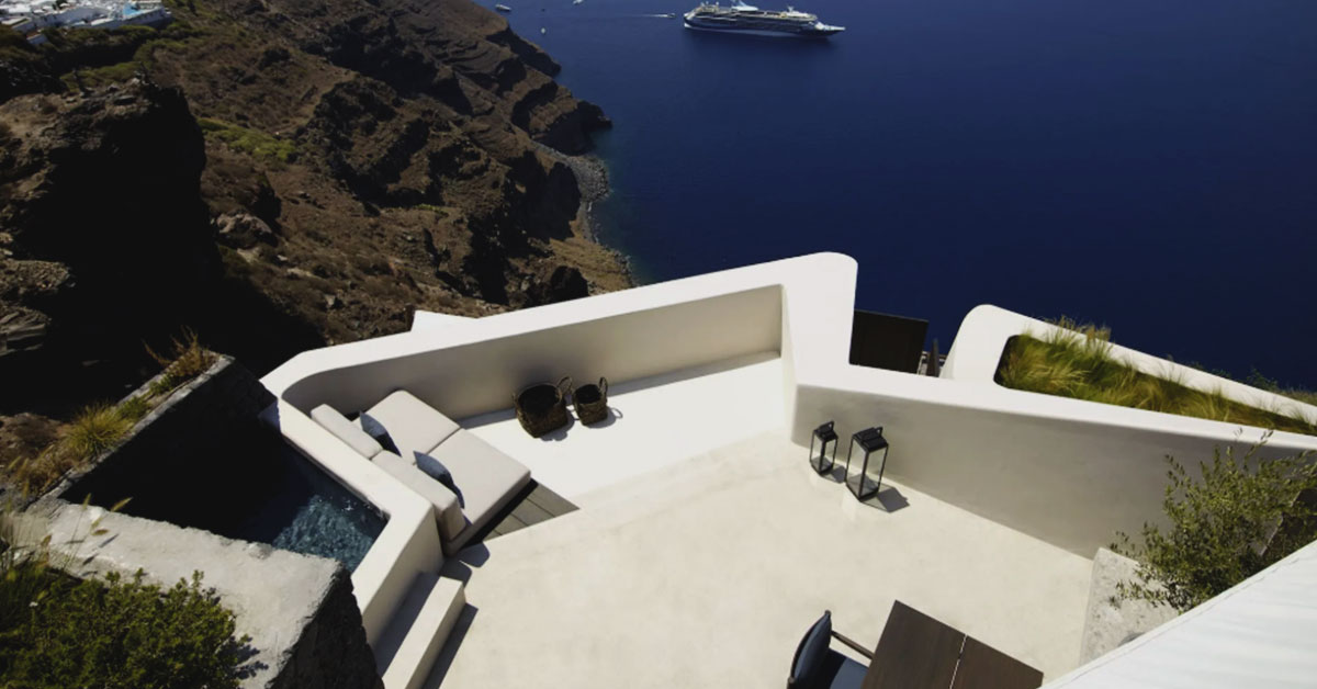 Melhores Hotéis de Luxo em Santorini