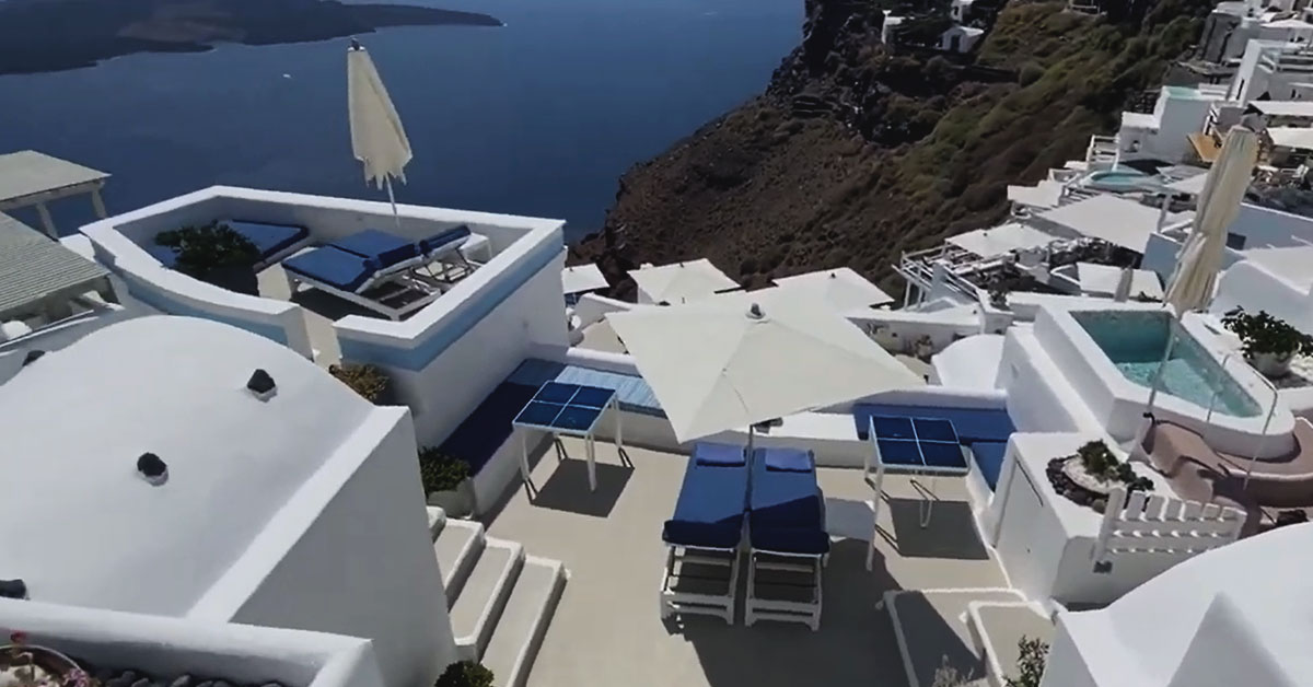 Melhores Hotéis de Luxo em Santorini