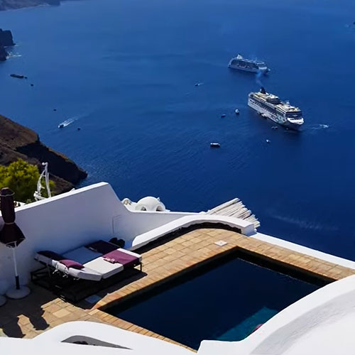 Melhores Hotéis de Luxo em Santorini