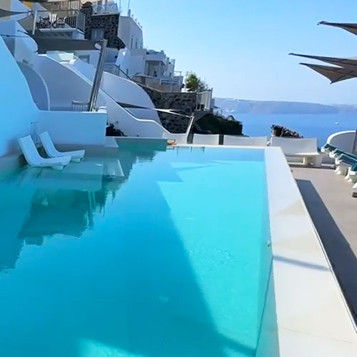 Melhores Hotéis de Luxo em Santorini