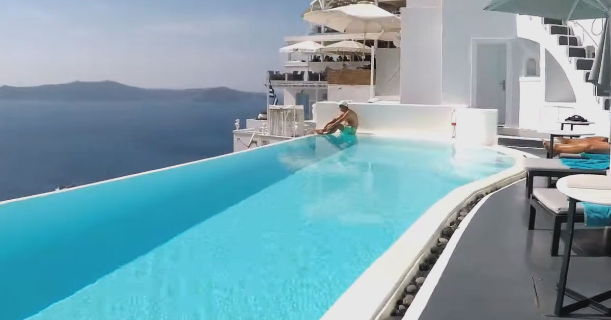 Melhores Hotéis de Luxo em Santorini
