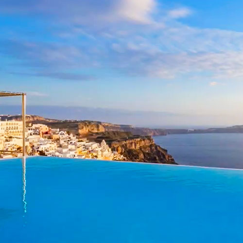 Melhores Hotéis de Luxo em Santorini