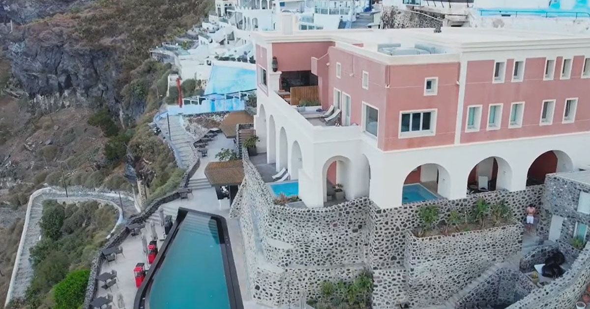 Melhores Hotéis de Luxo em Santorini