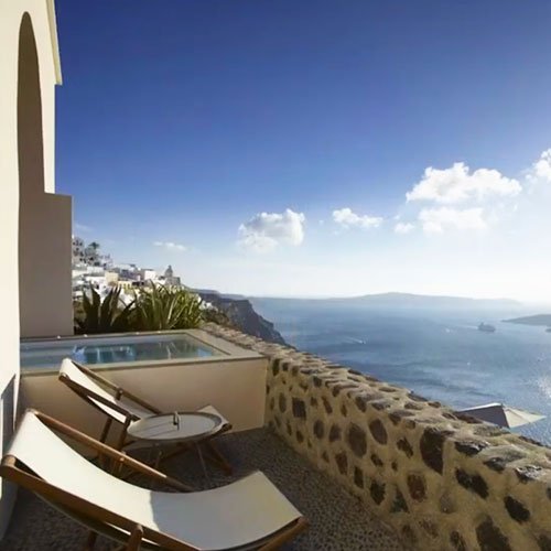 Melhores Hotéis de Luxo em Santorini