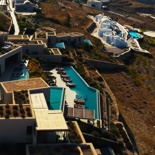Melhores Hotéis de Luxo em Santorini