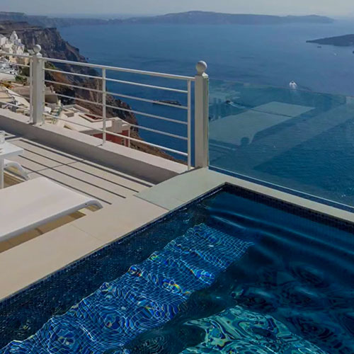 Melhores Hotéis de Luxo em Santorini
