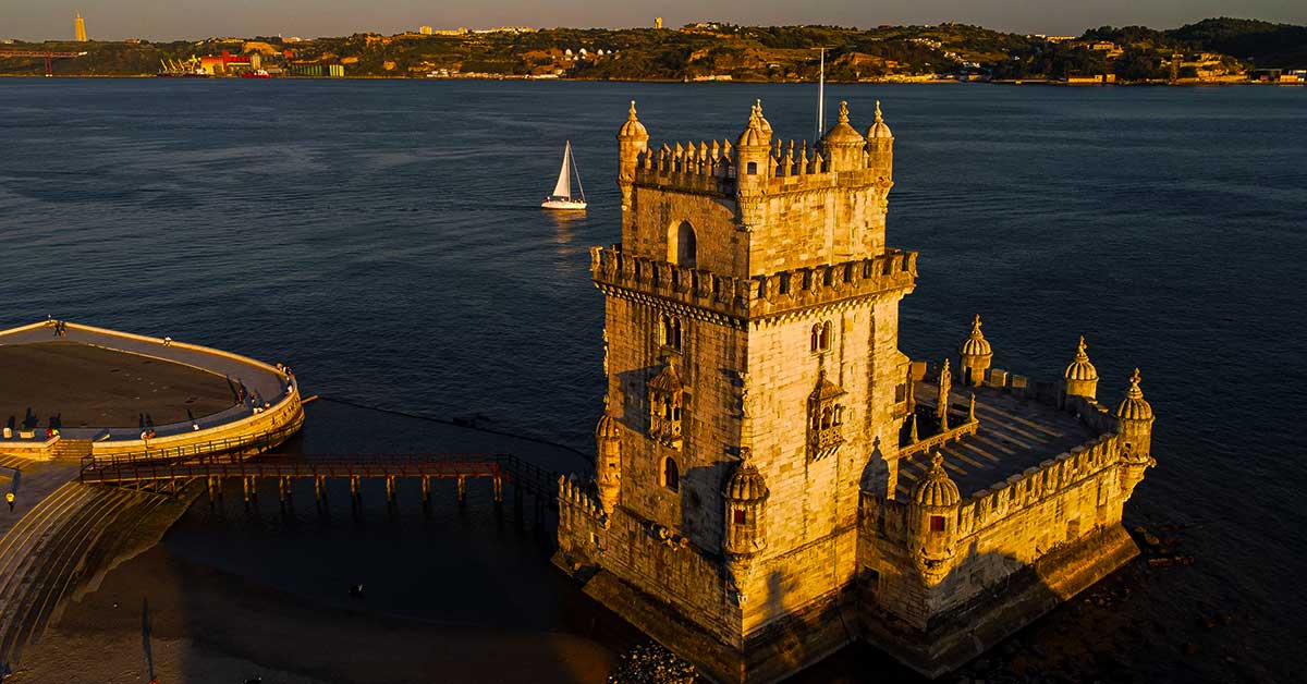 Miradouro de Belém, junto à Torre de Belém