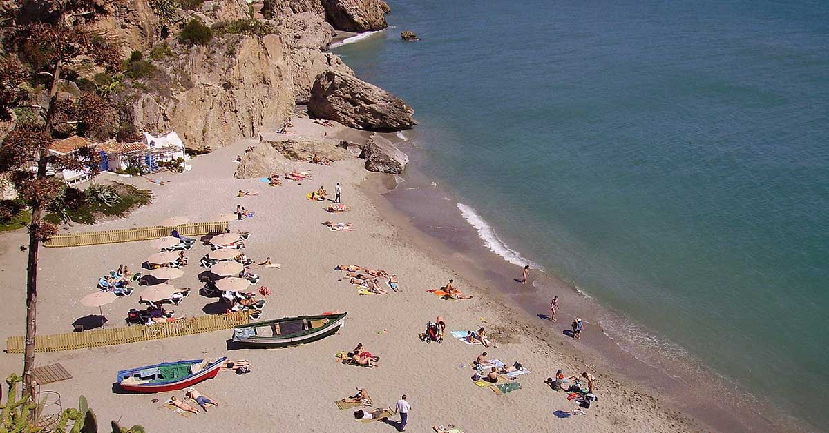 melhores praias em espanha de água quente
