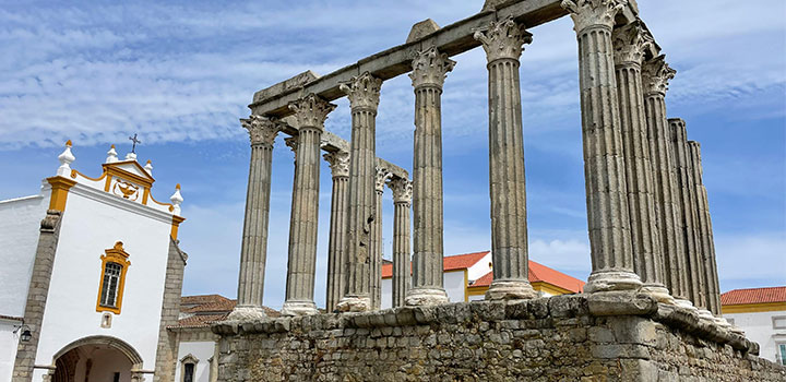 Templo de Diana, monumentos históricos em Portugal