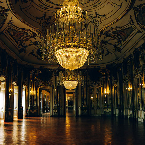 Palácio de Queluz, monumentos históricos em Portugal