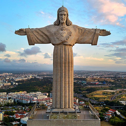Santuário Nacional de Cristo Rei, monumentos históricos em Portugal