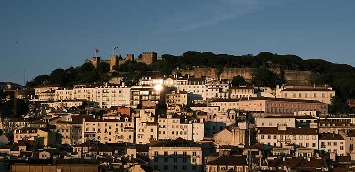 Castelo de São Jorge, monumentos históricos em Portugal