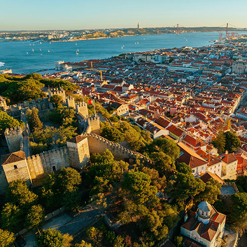 Castelo de São Jorge, monumentos históricos em Portugal