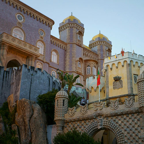 Palácio da Pena, monumentos históricos em Portugal