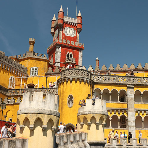 Palácio da Pena, monumentos históricos em Portugal