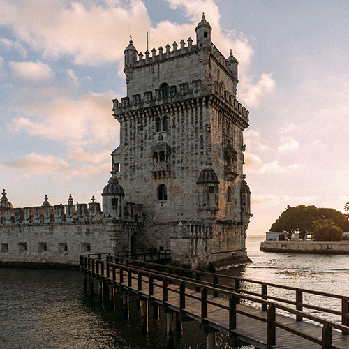 orre de Belém, um monumentos históricos em Portugal