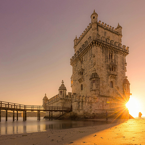 orre de Belém, um monumentos históricos em Portugal