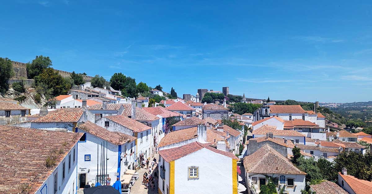 Óbidos mercado de Natal Portugal
