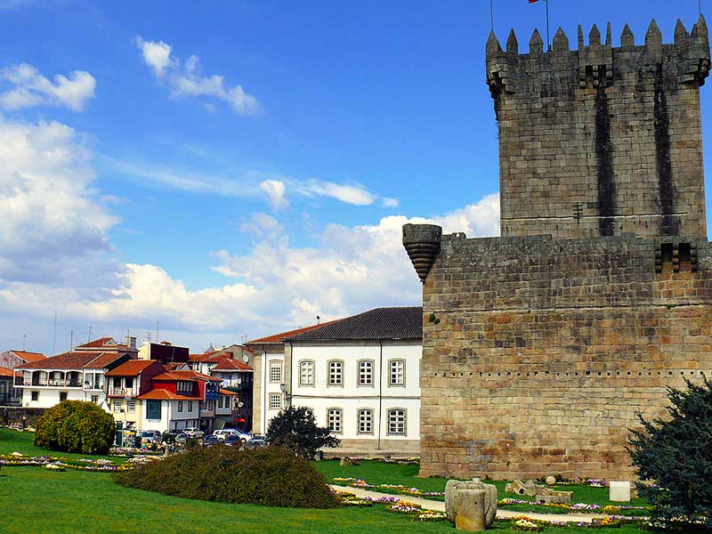 Torre de Menagem Chaves Portugal inverno