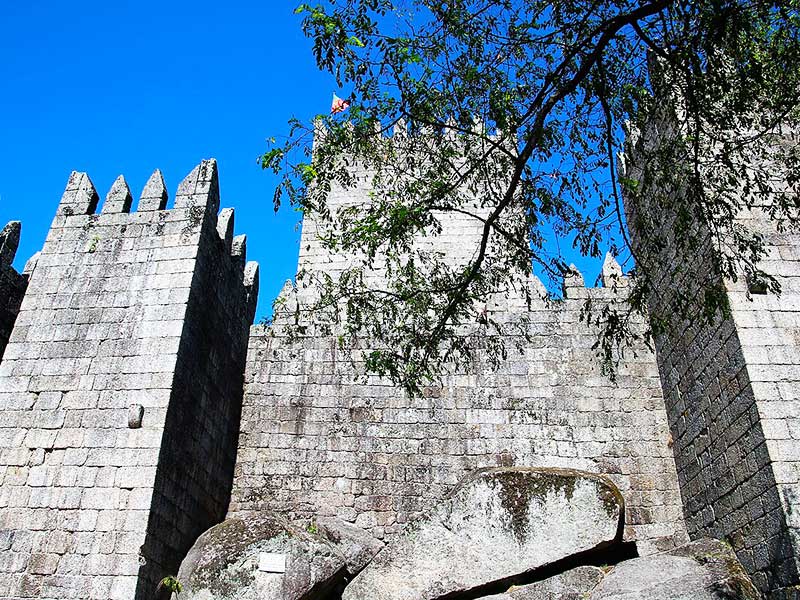 Castelo de Guimarães Portugal inverno