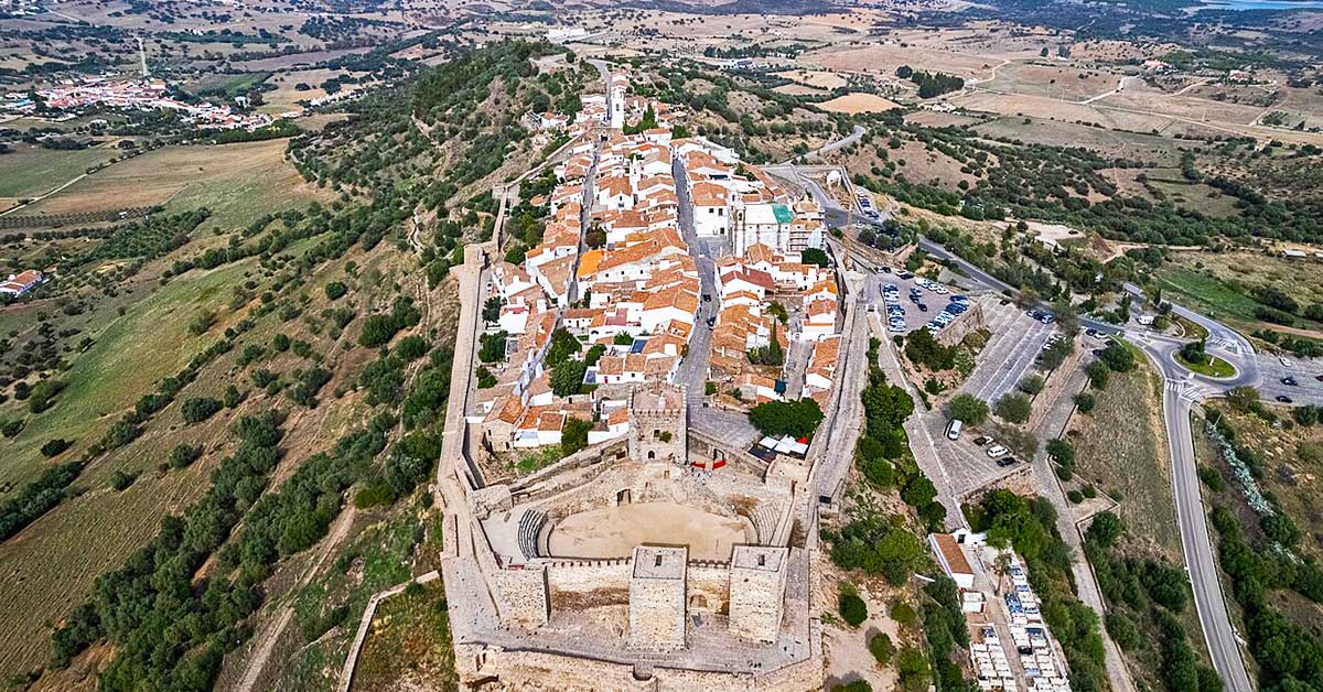 Monsaraz Alentejo inverno Portugal