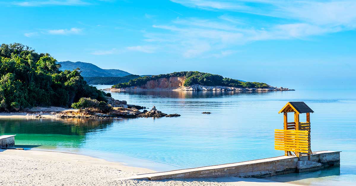 Riviera Albanesa, Albânia, um dos países mais baratos da Europa